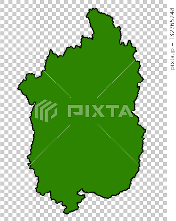 Map of Shiga Prefecture (green border) Map of Shiga Prefecture (green border) 132765248