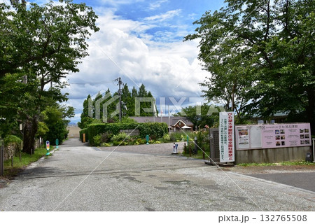 大津市 柳が埼湖畔公園びわこ大津館正門前 大津市 柳が埼湖畔公園びわこ大津館正門前 132765508