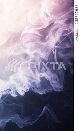Abstract smoke moves on a black background. Design element. Abstract texture. 132765682