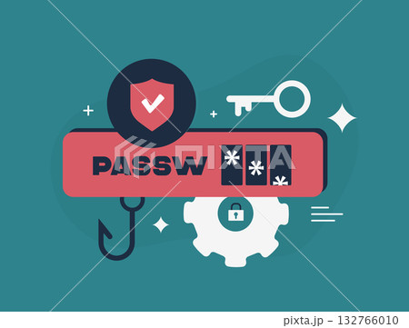 Password security management strengthens digital defenses with phishing protection, encryption tools. Compliance analytics for safe user authentication, data privacy, cloud platforms risk mitigation 132766010