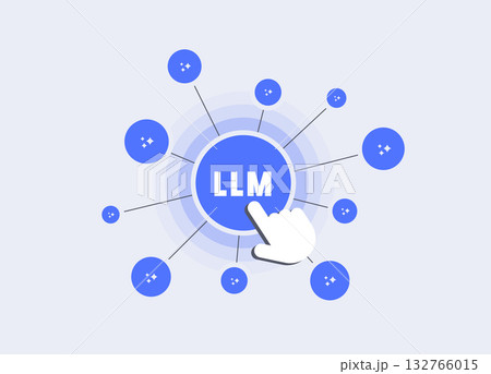 LLM adoption concept in modern businesses transforming workflows with AI-driven automation, data analysis. Llm adoption productivity tools powered by large language models vector illustration LLM adoption concept in modern businesses transforming workflows with AI-driven automation, data analysis. Llm adoption productivity tools powered by large language models vector illustration 132766015