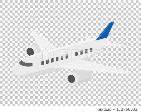 飛行機,フラットイラスト 飛行機,フラットイラスト 132766032
