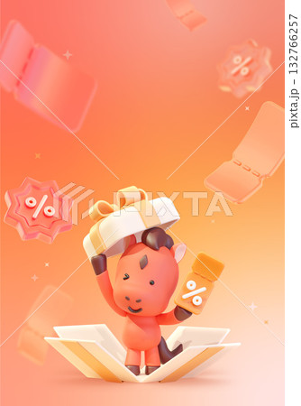 2026 Year of the Red Horse Coupon Event Template 132766257