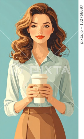 Office Lady vintage art Office Lady vintage art 132766697