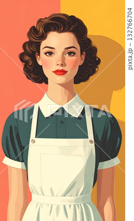 1980s Housewife vintage art 1980s Housewife vintage art 132766704