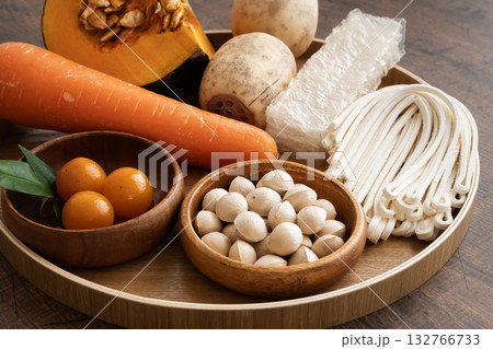 冬至の七種 冬至の食べ物 冬至の七種 冬至の食べ物 132766733