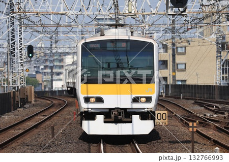 【JR東日本】E231系500番台（総武線：市川駅） 132766993