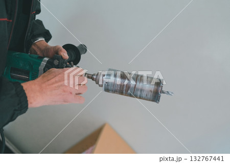 installation of an air conditioner installation of an air conditioner 132767441
