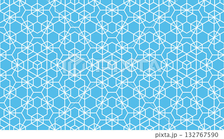 The geometric pattern with lines. Seamless vector background. White and blue texture. Graphic modern pattern. Simple lattice graphic design The geometric pattern with lines. Seamless vector background. White and blue texture. Graphic modern pattern. Simple lattice graphic design 132767590