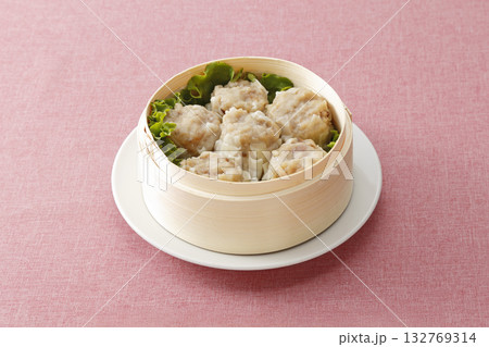肉焼売のセイロ蒸し 肉焼売のセイロ蒸し 132769314
