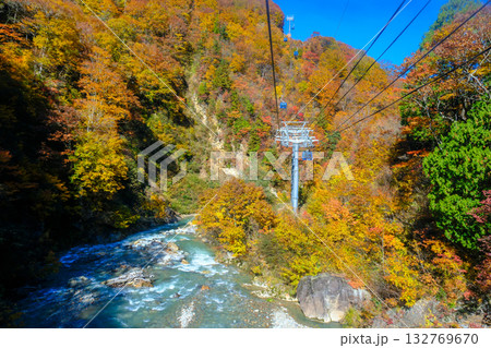 二居川とゴンドラ 132769670