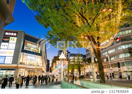 名古屋市・中区 栄 広小路通 広小路伊勢町交差点 イルミネーション マルエイガレリア 名古屋市・中区 栄 広小路通 広小路伊勢町交差点 イルミネーション マルエイガレリア 132769884