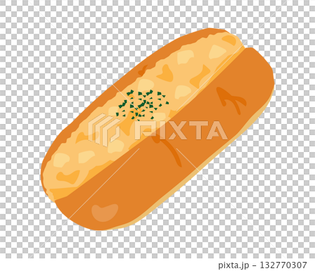 たまごパンのイラスト 132770307