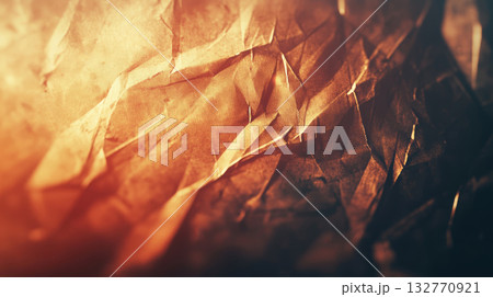 Vintage illustration of distressed old paper with light textured wrinkled brown abstract grunge aged background warm tone Vintage illustration of distressed old paper with light textured wrinkled brown abstract grunge aged background warm tone 132770921