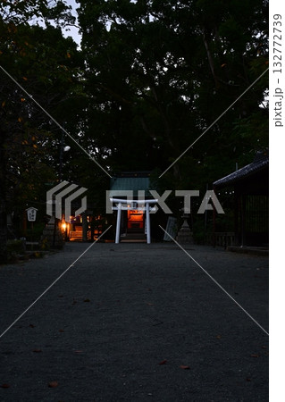 夜の柳川 三柱神社 夜の柳川 三柱神社 132772739