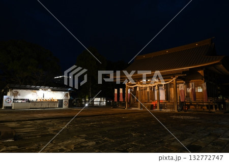 夜の柳川 三柱神社 夜の柳川 三柱神社 132772747