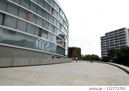 福岡市の新しい文化施設「福岡市民ホール」 132772763