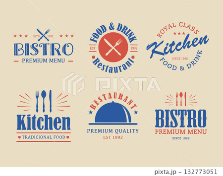 レストランのロゴ 132773051