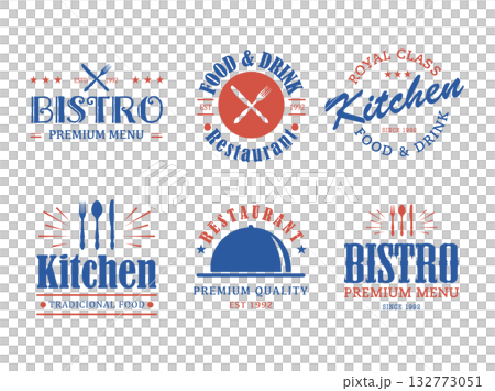 レストランのロゴ 132773051