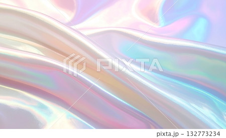 文字や背景の装飾に使える光沢のあるカラフルなマーブル模様の布14 文字や背景の装飾に使える光沢のあるカラフルなマーブル模様の布14 132773234