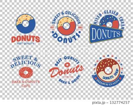 レトロなドーナツ 132774257