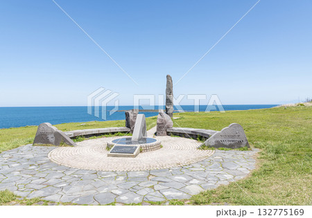 秋田県男鹿市　北緯40°モニュメント 132775169