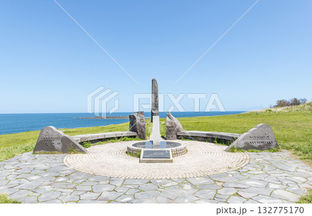 秋田県男鹿市 北緯40°モニュメント 秋田県男鹿市 北緯40°モニュメント 132775170