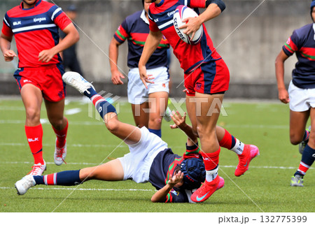 ラグビー、高校ラグビー ラグビー、高校ラグビー 132775399