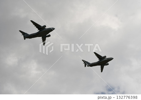 離陸した飛行機 離陸した飛行機 132776398