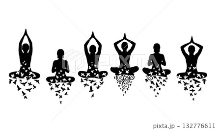 vector illustration of a silhouette of a queen vector illustration of a silhouette of a queen 132776611