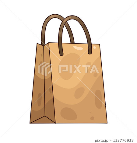 illustration of Shopping Bag 132776935