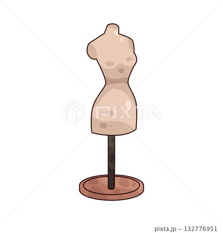 illustration of Mannequin illustration of Mannequin 132776951