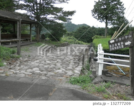 愛知県金谷の東海道金谷坂石畳 愛知県金谷の東海道金谷坂石畳 132777209