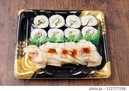 穴子寿司 穴子巻 穴子寿司 穴子巻 132777286