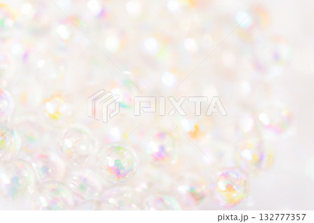 ガラス玉・キラキラ 背景素材 132777357
