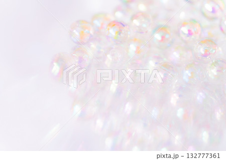 ガラス玉・キラキラ 背景素材 132777361
