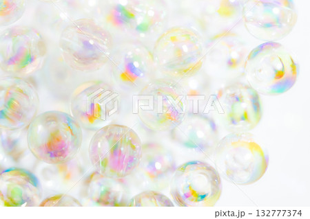 ガラス玉・キラキラ 背景素材 ガラス玉・キラキラ 背景素材 132777374