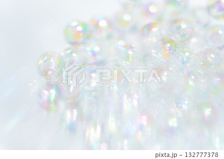 ガラス玉・キラキラ 背景素材 132777378