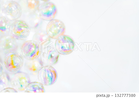 ガラス玉・キラキラ 背景素材 ガラス玉・キラキラ 背景素材 132777380