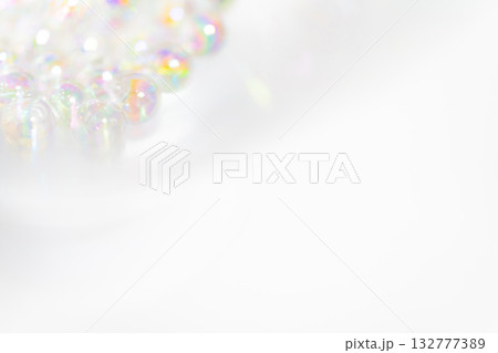 ガラス玉・キラキラ 背景素材 132777389