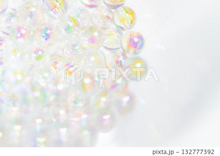ガラス玉・キラキラ 背景素材 132777392