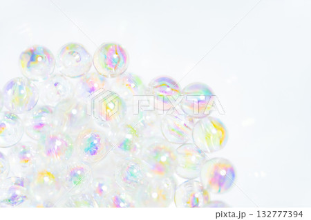 ガラス玉・キラキラ 背景素材 ガラス玉・キラキラ 背景素材 132777394