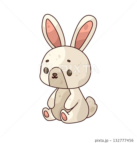 illustration of Bunny Stuffed Animal illustration of Bunny Stuffed Animal 132777456