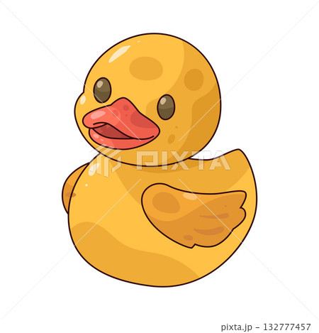 illustration of Rubber Duck illustration of Rubber Duck 132777457
