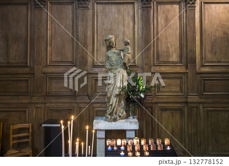 Saint Jacques church, Compiegne, Oise, France Saint Jacques church, Compiegne, Oise, France 132778152