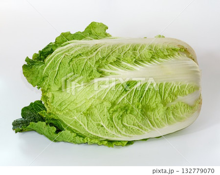 chinese cabbage on a white background 132779070