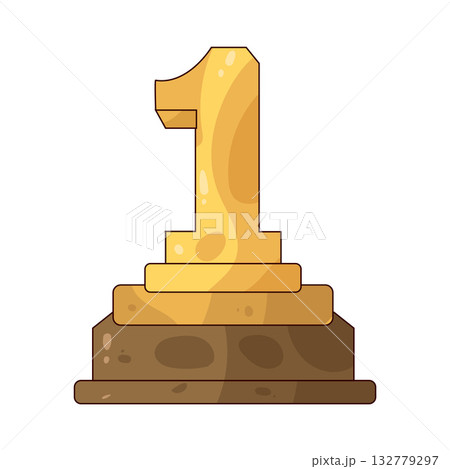 illustration of First Place 132779297