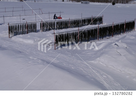 北海道の南端襟裳の昆布業品質高い寒い海風で乾燥させた日高昆布15 132780282