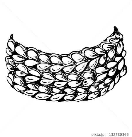 Knitted mug cover. Vector illustration in a realistic style for cafe design, menus, interior decor, signs, posters, and postcards. 132780366