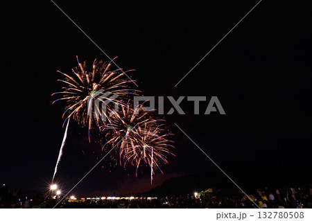鮮やかな花火　＜NARITA花火大会＞ 132780508